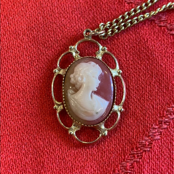 Jewelry Vintage Cameo Necklace Poshmark